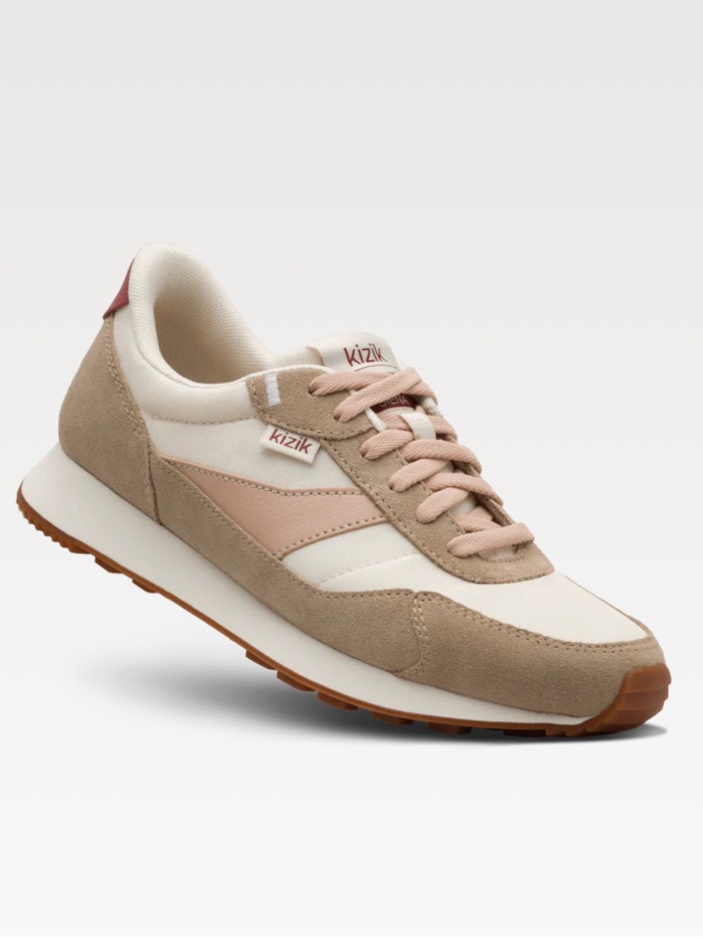 Kizik WOMEN'S SIENA Hands free sneakers women’s size 9 Color Pristine/Warm Taupe